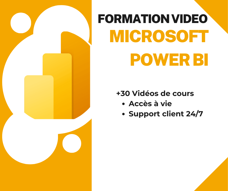 FORMATION VIDEO COMPLETE EN MICROSOFT POWER BI
